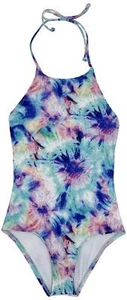 Splendid Girls' Brighter HI Neck ONE PC, Multi Color, 14 - Picture 1 of 1