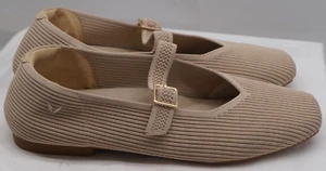 VIVAIA Almond Margot Mary Jane Puntera Cuadrada Ballet Pisos EU39.5 US 8.5/9 NUEVO SIN CAJA - Imagen 1 de 12