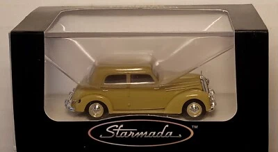 Brekina Starmada #13054 1951-1954 Mercedes-Benz 220 sedán de cuatro puertas oro oliva Foto 1 de 4