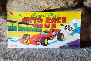 Rare Antique Fairchild All-Fair Sealed Grand Prix Auto Race Board Game #5000 NOS - Picture 1 of 14