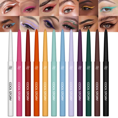 Colorful Gel Eyeliner Pencil Eye Liner Gel Pens Long Lasting Waterpoof Makeup - Image 1 of 4