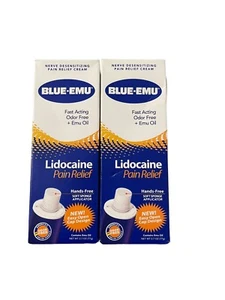 2-Blue Emu Pain Relief Cream Maximum Strength  2.7 oz Exp 09/2026 - Picture 1 of 1