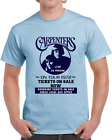 Carpenters Logo-Blue- On Tour 1972  Short Sleeve T Shirt