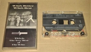 THE WHO cassette tape "Who's Better, Who's Best" Polydor, 1988 - Picture 1 of 4