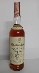 Whisky Macallan 7 Years Old 1990s Giovinetti Import 70cl 40% Special With Box - Imagen 1 de 5