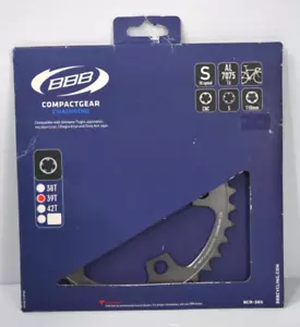 Compactgear Chainring 39T 10x Speed 110mm Dark Grey BCR-36S - Picture 1 of 6