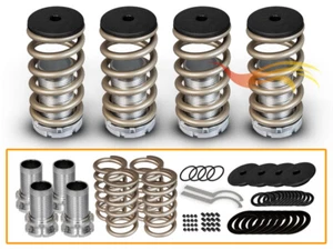 92-95 Mazda MX3 1.6 1.8 COILOVER LOWERING COIL SPRINGS KIT GOLD - Picture 1 of 2