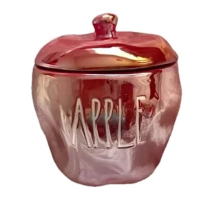 Cute!DW+Magenta Candle APPLE Iridescent🎁❤️Luster Red Scent Candy Apple HTF NWT - Picture 1 of 4