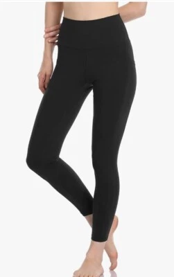 Paquete de 2 calzas térmicas Daiso Japón polar forradas de invierno cálidas negras para mujer Foto 1 de 4