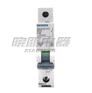 Disyuntor miniatura Siemens tipo C 5SL6132-7CC 1P C32 32A 1 pieza - Imagen 1 de 1