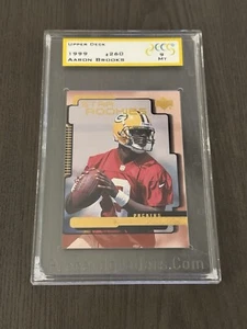 1999 Upper Deck Star Rookies #260 AARON BROOKS Rookie RC PCG ProCardGraders 9 MT - Picture 1 of 2