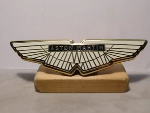 Aston Martin wings emblem for bonnet or boot lid, new, gold and black - Picture 1 of 14