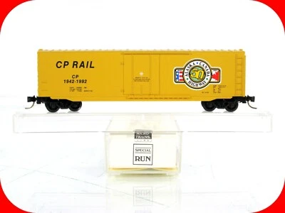 N Scale **ALASKA CANADA HWY** Box Car, CP Rail 1942-1992 -Micro Trains *RARE LTD - Image 1 of 4
