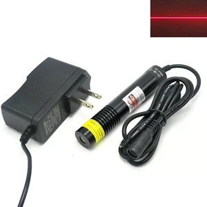 Positionierlinie 650nm 200mW Rot Laserdiode Modul Loctor 5V Adapter 18x100mm - Bild 1 von 5