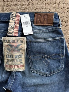 Ralph Lauren RRL Double RL Selvedge Low Straight 29x34 Made In USA  John Dutton - Picture 1 of 17