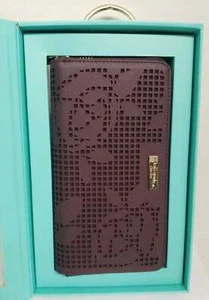 Kate Spade New York Wristlet Wallet Cell Phone Case Clutch - Rose Mahogany  - Picture 1 of 1