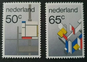 1983 NETHERLANDS NEDERLAND ART MONDRIAAN CONTRA CONSTRUCTION VF MNH - Picture 1 of 1