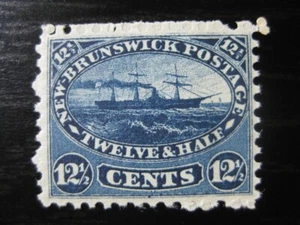 NEW BRUNSWICK Sc. #10 scarce mint stamp! SCV $77.50 - Picture 1 of 3