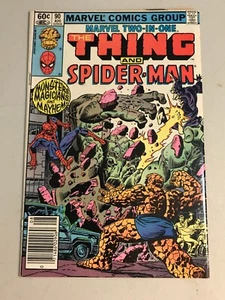 MARVEL TWO-IN-ONE #90 VF- MARVEL BRONZE AGE 1982 - SPIDER-MAN / THING - Picture 1 of 2