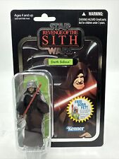 Star Wars Vintage Series Darth Sidious 3.75  Action Figure FOIL CARD VC12