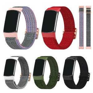 Unisex-Uhrenarmband Aus Nylon Mit Elastischer Schnalle Aus Gewebtem Stoff : - Picture 1 of 29