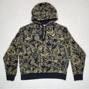 Nike Hoodie Herren MEDIUM M Schwarz Gold Club Fleece Pullover Sportswear NSW - Bild 1 von 14