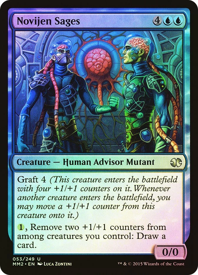 MTG FOIL Novijen Sages  - Modern Masters 2015 #053 - Image 1 of 1