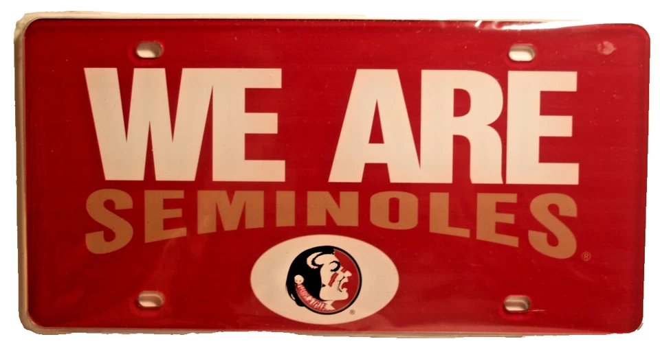 Florida State Seminoles Acrylic License Plate - Image 1 of 1