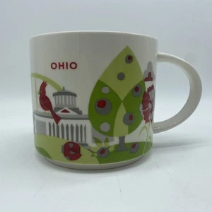 2015 Starbucks Ohio Coffee Mug You are Here Collection 14 oz Cup - Picture 1 of 6