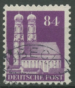 Bizone 1948 Bauten mit weiter Zähnung 95 XF gestempelt - Picture 1 of 1