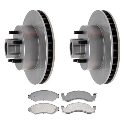 For Ford Thunderbird 77-79 ACDelco Silver Front Brake Kit w Semi-Metallic Pads Foto 1 de 4