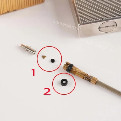 Guarnizione in gomma triangolo ottone pad O anelli per ST Dupont Line Ligne 1 BS ricambi - Immagine 1 di 4