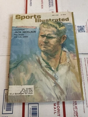 Jack Nicklaus Sports Illustrated 6/17/63 Golf US Open Masters PGA Golden Bear - Image 1 of 4