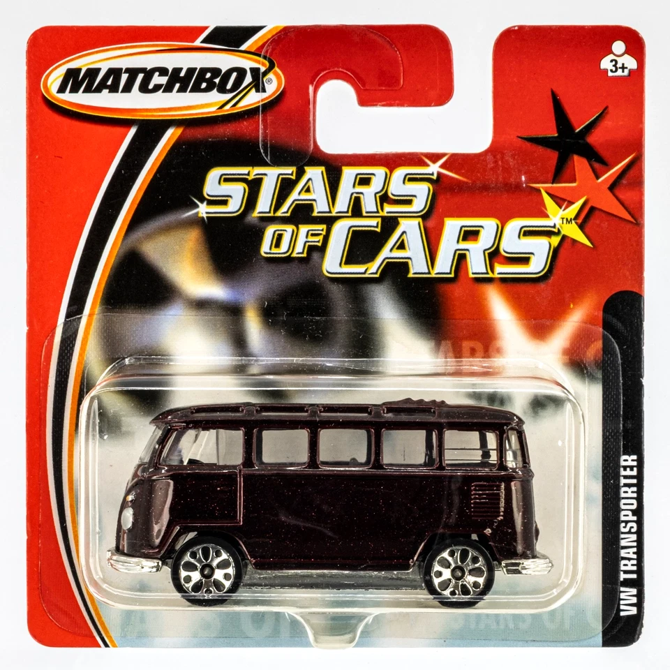 Matchbox Stars of Cars 2005 VW Transporter Borgoña metálico | FSC Foto 1 de 1