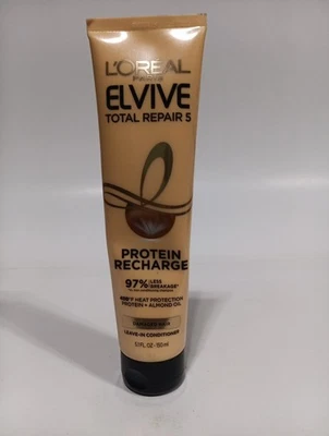 Loreal Elvive Total Repair 5 Protein Recharge Leave-In Conditioner 5.1 oz (M14) - Image 1 of 2