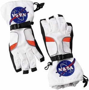 Boys Whiteastronaut Gloves - Picture 1 of 3