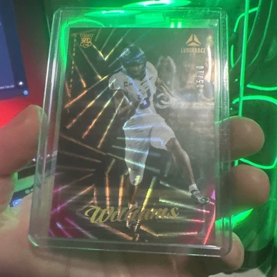 2025 Panini Luminance Savion Williams Pink Gold Rookie 5/10 Packers RC SSP RARE - Image 1 of 3