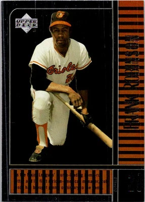 2000 Upper Deck Legends #50 Frank Robinson baseball card 10EE - Image 1 of 2