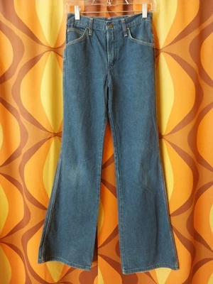 Pantalones de mezclilla acampanados vintage años 70 Wrangler Bell hechos en EE. UU. Foto 1 de 4