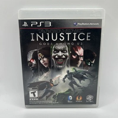 Injustice: Gods Among Us PS3 (Sony Playstation3, 2013) Tested & Working - Image 1 of 3