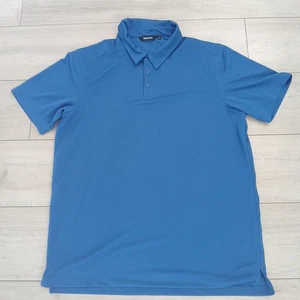 Rohan Mens Blue Polo Large Core Silver Polo Sun Protection - Picture 1 of 7