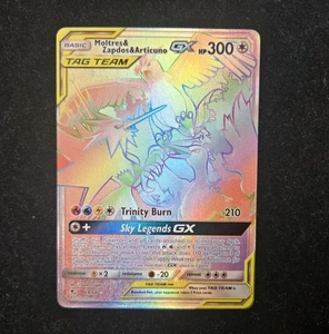 Moltres & Zapdos & Articuno GX 69/68 (Secret) - Hidden Fates LP/MP - Bild 1 von 19