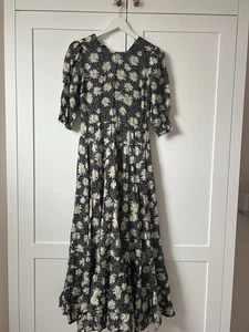 Rixo Kristen Daisy Cotton Maxi Dress Size S - Picture 1 of 4