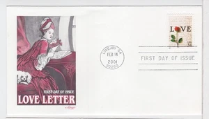 TurtlesTradingPost- Love- 2001 #3497 FDC- Artmaster Cachet - Picture 1 of 2