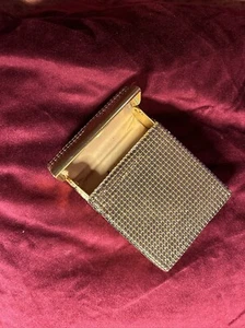 Vintage 1950’s Glomesh Cigarette Case Box Side Flip Lid Made In Australia - Picture 1 of 4