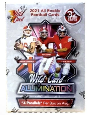 2021 Wild Card Alumination All Rookie Football Cards Edition Factory Sealed - Image 1 of 2