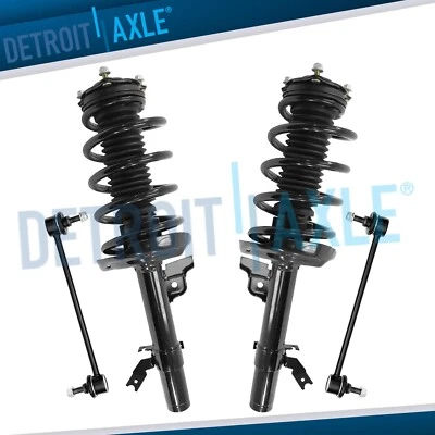Front Struts w/ Coil Spring Assembly and Sway Bars Kit for 2014 - 2020 Acura MDX - Image 1 of 4