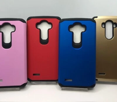 For LG G4 (LS991/VS986/US991/H812) Hybrid Hard Case Cover - Image 1 of 4