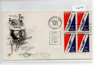 United States - First Day/Souvenir Cover - (234) 1959 -  3rd Pan American Games - Picture 1 of 1