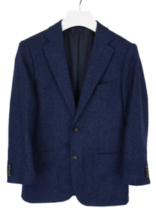 SUITSUPPLY Havana Patch Blazer Men's UK 36 Slim Wool Mohair Silk Cashmere Formal - Picture 1 of 11